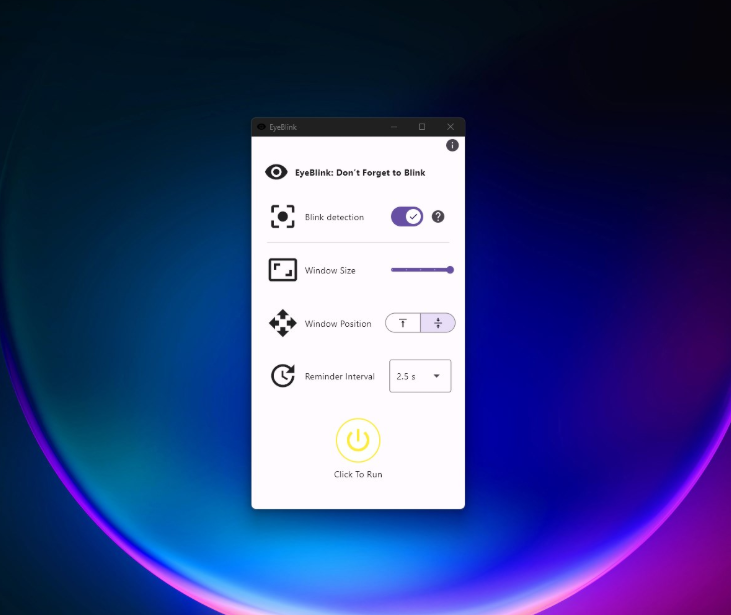 EyeBlink App Showcase